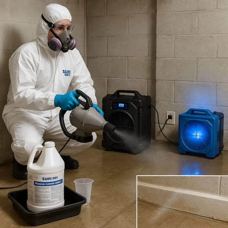 Sanitization and Odor Removal process in Taloga, OK