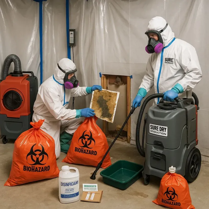 Contaminated Water Handling Protocols process in Taloga, OK